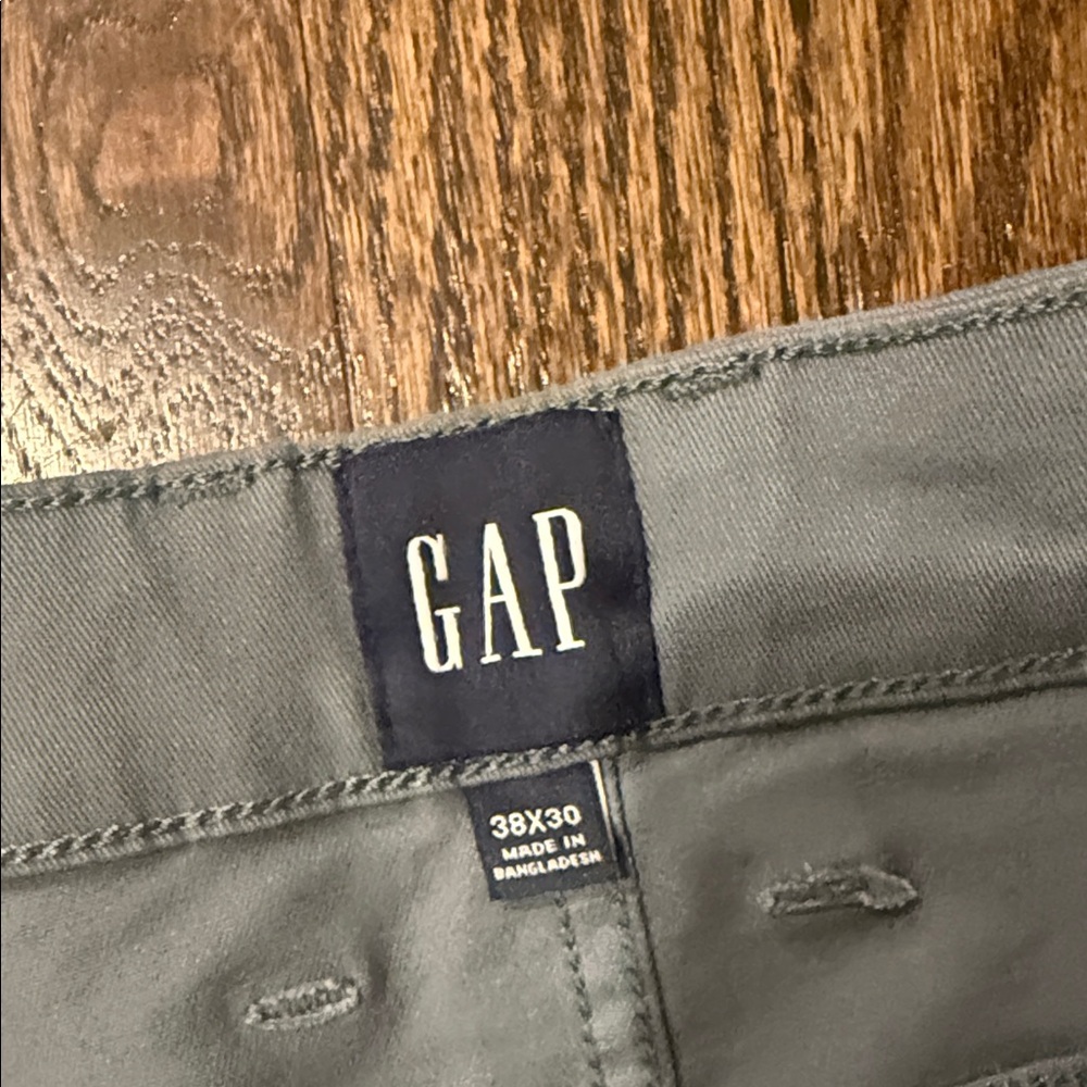 GAP Slate blue 5 Pocket Pants men’s pants slim fit 38x30 - Picture 7 of 7